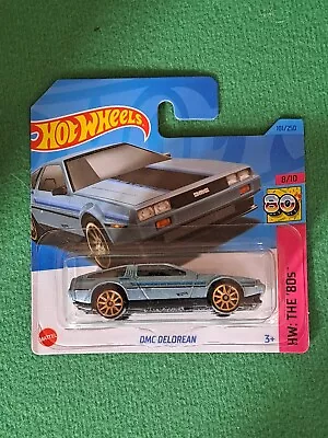 Buy Hot Wheels DMC Delorean Blue HW The 80s New 2023 Die-cast • 5£