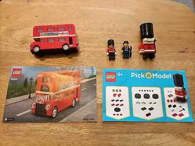 Buy Lego 40220 London Bus 40308 Lester 5005233 Hamleys Royal Guard 3850033 Guardman • 35£