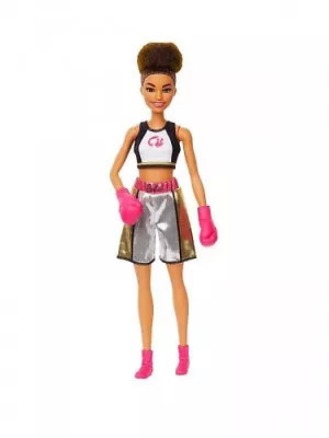 Buy Mattel - Barbie You Can Be Anything Boxer Brunette Doll / From Assort - Mattel   • 15.17£