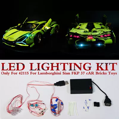 Buy LED Light Kit For 42115 LEGOs Technic Lamborghini Sián (sian) FKP 37 Set • 25.19£