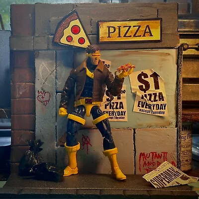 Buy Pizza Shop Diorama Action Figure 1:12 Scale 6 Inch Marvel Legends Neca Mafex Toy • 19.99£