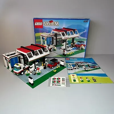 Buy Vintage LEGO Classic Town Set 6397 Gas N' Wash Express COMPLETE + Box & Manual • 124.99£