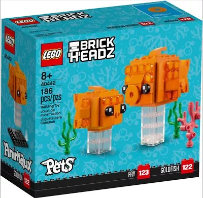 Buy Lego BrickHeadz 40442 PETS Goldfish Brand New And Sealed • 19.89£