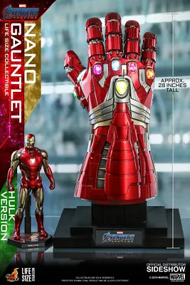 Buy Dpd 1/1 Hot Toys Lms008 Avengers: Endgame Nano Gauntlet Hulk Ver (71cm) Life-siz • 947.99£
