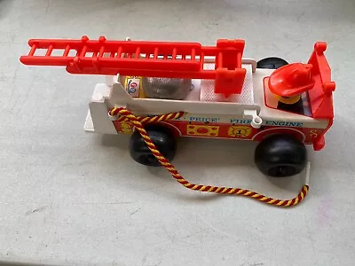 Buy Vintage 1960's Fisher Price Fire Engine  • 8£