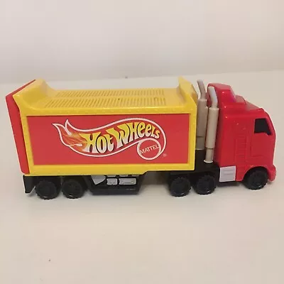 Buy 1998 McDonald's Mattel Hot Wheels Truck And Trailer Toy VINTAGE • 5£