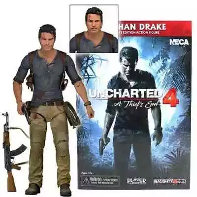 Buy NECA Uncharted 4 – 7” Ultimate Nathan Drake Action Figure (NEW BOXED) • 24.98£