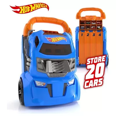 Buy Hot Wheels Battle Plus Multi Launcher Car Case Fits Upto 20 Die-Cast Cars Sealed • 29.89£