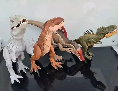 Buy 4 X Jurassic World Park  Dinosaur Toy Spinosaurus Indominus Rex Hybrid Fx T Rex  • 44.99£