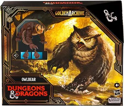 Buy Dungeons & Dragons Golden Archive Owlbear Collectible Figure 6  Scale Hasbro • 29.99£