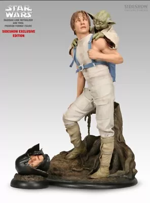 Buy Sideshow STAR WARS LUKE AND YODA DAGOBAH TRAINING PF EXCLUSIVE 71481 NEW SEALED • 1,432.34£