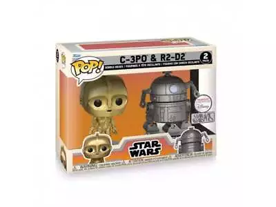 Buy Funko Pop! Star Wars - C-3PO & R2-D2 (2 Pack) • 10£