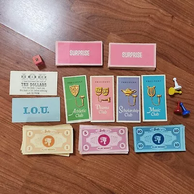 Buy Vtg 1961 Barbie Queen Of The Prom Game Pieces Lot - Incomplete (See Description) • 5.40£