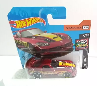 Buy Mattel Hot Wheels Hw Race Day Dodge Viper Srt10 Acr - 05785 Sealed Blister Pack • 4.50£