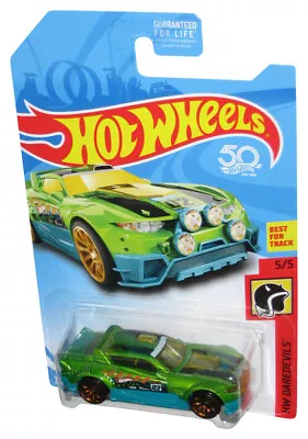 Buy Hot Wheels HW Daredevils 5/5 (2017) Green Rally Cat Toy Car • 10.67£