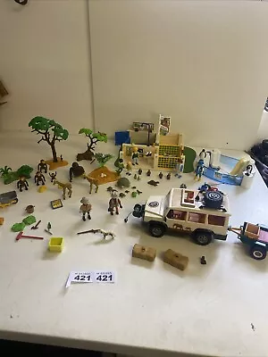 Buy Playmobil Zoo Safari Clinic Job Lot 421 • 24.99£