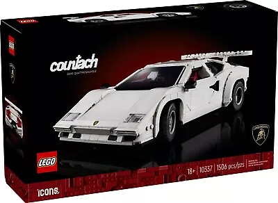 Buy LEGO 10337 LAMBORGHINI COUNTACH 5000 QUATROVALVE Exclusive New Sealed FREE POST • 169.97£