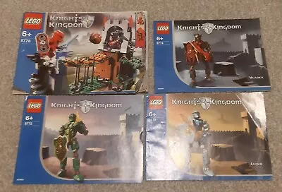 Buy LEGO 8771, 8772, 8774 & 8778 Knights' Kingdom Instructions • 2£