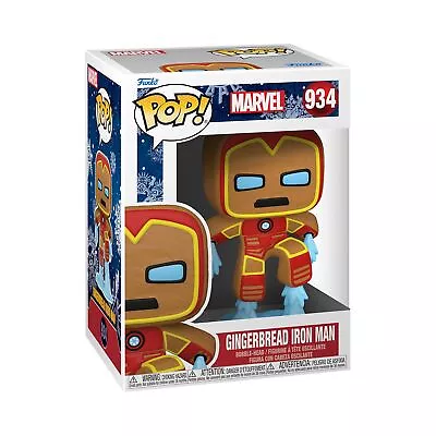 Buy Funko POP! Marvel: Holiday - Iron Man - Marvel Comics - Collectable Vinyl Figure • 16.12£