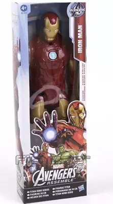 Buy New Marvel Action Figure Avengers Assemble Iron Man Hasbro 12  30cm • 6.99£