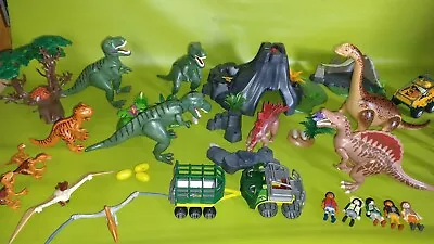 Buy PLAYMOBIL Dinosaur Hunter Collection Dinosaurs Volcano • 91.04£