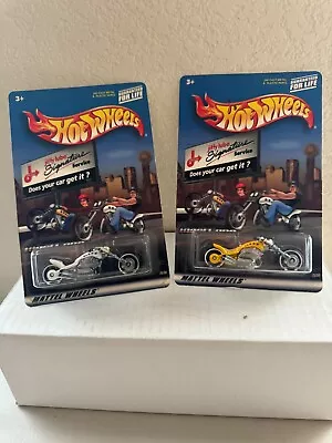 Buy Hot Wheels Lot X2 Blast Lane 2001 Jiffy Lube Exclusive White And Yellow L68 • 12.13£