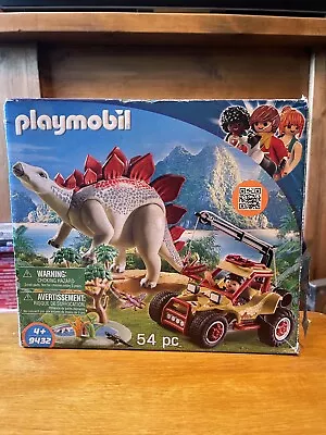 Buy Playmobil Dinosaur Set Stegosaurus Jeep Set 9432 Boxed • 12.99£
