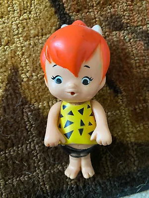 Buy Vintage Kenner Flintstones- 70's Pebbles Plastic Doll-moveable • 18.64£