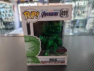 Buy Avengers Endgame Hulk Green Chrome #499 Funko Pop! Fast Delivery • 7.99£