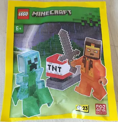 Buy LEGO Minecraft - Hero With Charged Creeper And TNT Launcher - 662406  - New 2024 • 5.99£