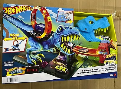 Buy Hot Wheels City T-Rex Chomp Down	 • 25£