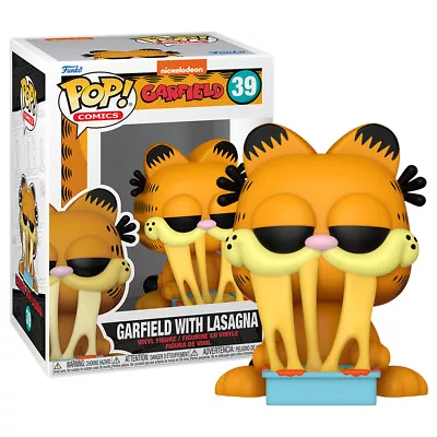Buy Funko Pop Garfield With Lasagna Pan POP! Comics Figure 39 • 16.90£