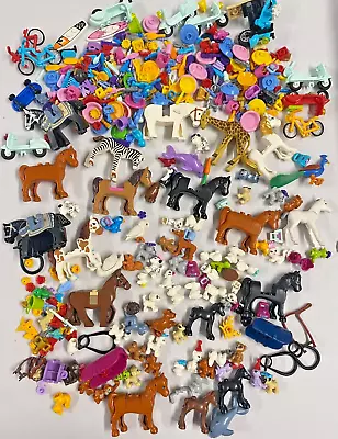 Buy Lego Bundle Animals Accessories Bikes Horses Playmobil Mixed Job Lot 500g  • 10.50£