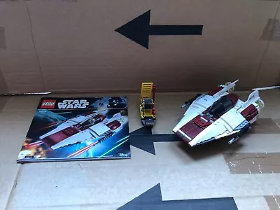 Buy Lego Star Wars A-Wing Starfighter 75175, Complete With Manual, Retired Set • 49.99£