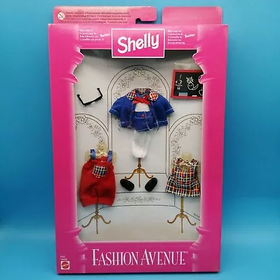 Buy Fashion Avenue Party Outfit Glasses 16696 Barbie Shelly Mattel School Washbasin • 54.80£