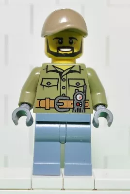 Buy LEGO Town Volcano Explorer Men's Cty0695 Beard Radio Cap Set 60121 60124 • 3.54£