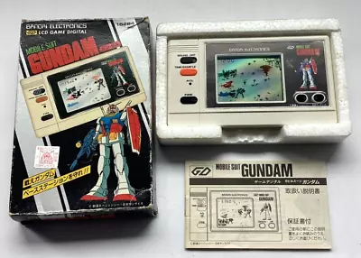 Buy Vintage 1982 RARE GD BANDAI - MOBILE SUIT GUNDAM LCD GAME (Near Mint Condition) • 120£