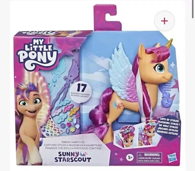 Buy My Little Pony Sunny Starscout Ribbon Hairstyles • 9.95£