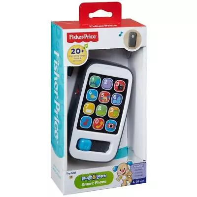 Buy Fisher-Price Laugh & Learn Smart Phone | Educational Interactive Mobile | 6 M+ • 11.95£