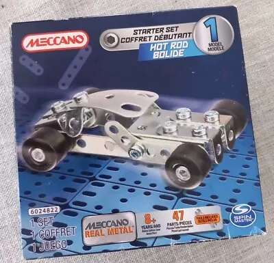 Buy Meccano Starter Set Hotrod 47 Pieces 6024822 8+ . • 9.99£