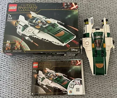 Buy LEGO Resistance A-Wing Fighter 75248 Star Wars (no Minifigures Read Description) • 27.99£