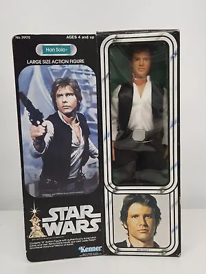 Buy Star Wars HAN SOLO 12 Inch Action Figure Doll Vintage Boxed - Unused Rare • 1,200£