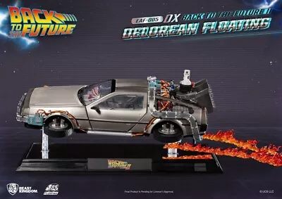 Buy Beast Kingdom Egg Attack Floating Back To The Future II Delorean Deluxe Version • 444.84£
