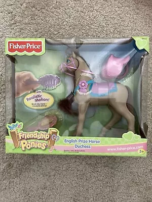 Buy Brand New In Box Fisher Price Friendship Ponies English Prize Horse Duchess • 28£