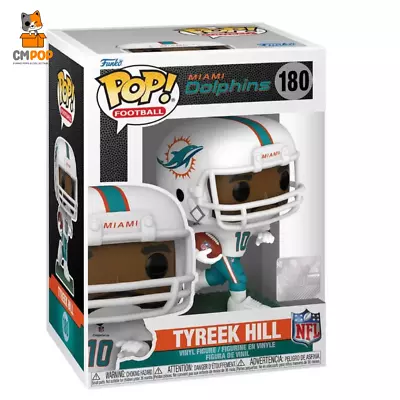 Buy Tyreek Hill - Miami Dolphins - #180 - Funko Pop! - NFL - Sports • 14.99£