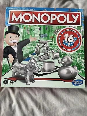 Buy Monopoly Classic Family Board Game Hasbro NEW Sealed • 16.50£