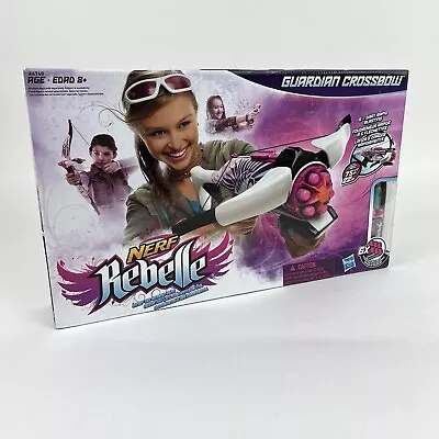 Buy Nerf Rebelle Guardian Crossbow 6 Dart Rapid Blasting W/ Accessories - Glasses • 24.99£