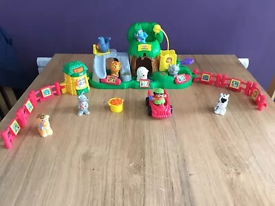 Buy Fisher Price Little People Zoo, With Animals, Keeper & Truck. Sounds, Incomplete • 25£