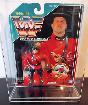 Buy WWF Hasbro The MOUNTIE Series 5, 1993 Carded Figure- Rare !!  In Display Case • 140£