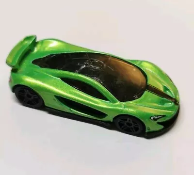 Buy Hot Wheels Track Racer Car Green McLaren P1 Sports Combine Postage  • 1.59£